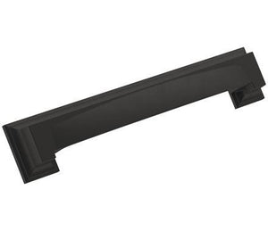 Amerock Cabinet Cup Pull Matte Black 5-1/16 inch & 6-5/16 inch (128 mm & 160 mm) Center-to-Center Appoint 1 Pack Drawer Pull Cabinet Handle Cabinet Hardware