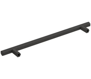 Amerock Cabinet Pull Matte Black 7-9/16 inch (192 mm) Center-to-Center Caliber 1 Pack Drawer Pull Cabinet Handle Cabinet Hardware
