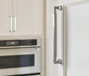 Amerock Cabinet Pull Polished Chrome 8-13/16 inch (224 mm) Center-to-Center Stature 1 Pack Drawer Pull Cabinet Handle Cabinet Hardware