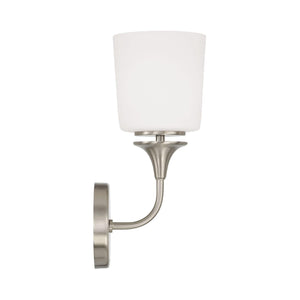 Capital Lighting 648911BN-541 Presley 1 Light Sconce Brushed Nickel