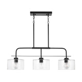 Capital Lighting 838435MB Jake 3 Light Island Matte Black