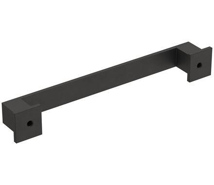 Amerock Cabinet Pull Matte Black 5-1/16 inch (128 mm) Center-to-Center Appoint 1 Pack Drawer Pull Cabinet Handle Cabinet Hardware
