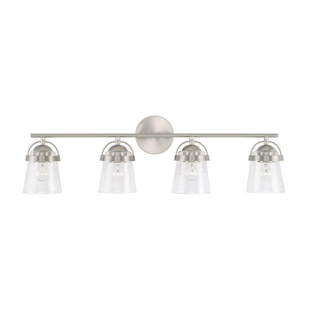 Capital Lighting 147041BN-534 Madison 4 Light Vanity Brushed Nickel