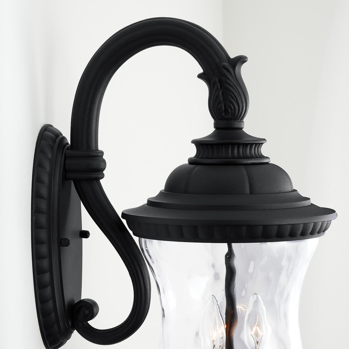 Capital Lighting 939831BK Ashford 3 Light Outdoor Wall Lantern Black