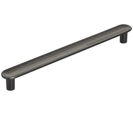 Amerock Cabinet Pull Gunmetal 6-5/16 inch (160 mm) Center to Center Concentric 1 Pack Drawer Pull Drawer Handle Cabinet Hardware