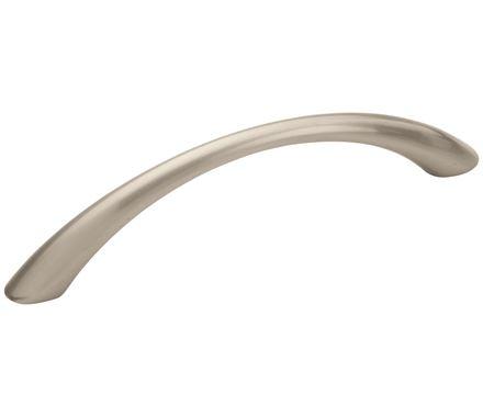 Amerock Cabinet Pull Satin Nickel 3-3/4 inch (96 mm) Center to Center Everyday Heritage 1 Pack Drawer Pull Drawer Handle Cabinet Hardware