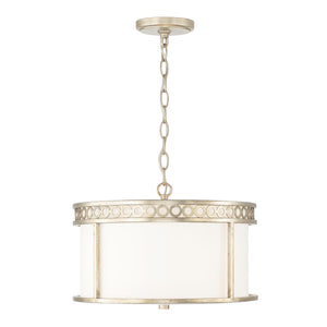 Capital Lighting 243141WG Isabella 4 Light Semi-Flush Winter Gold