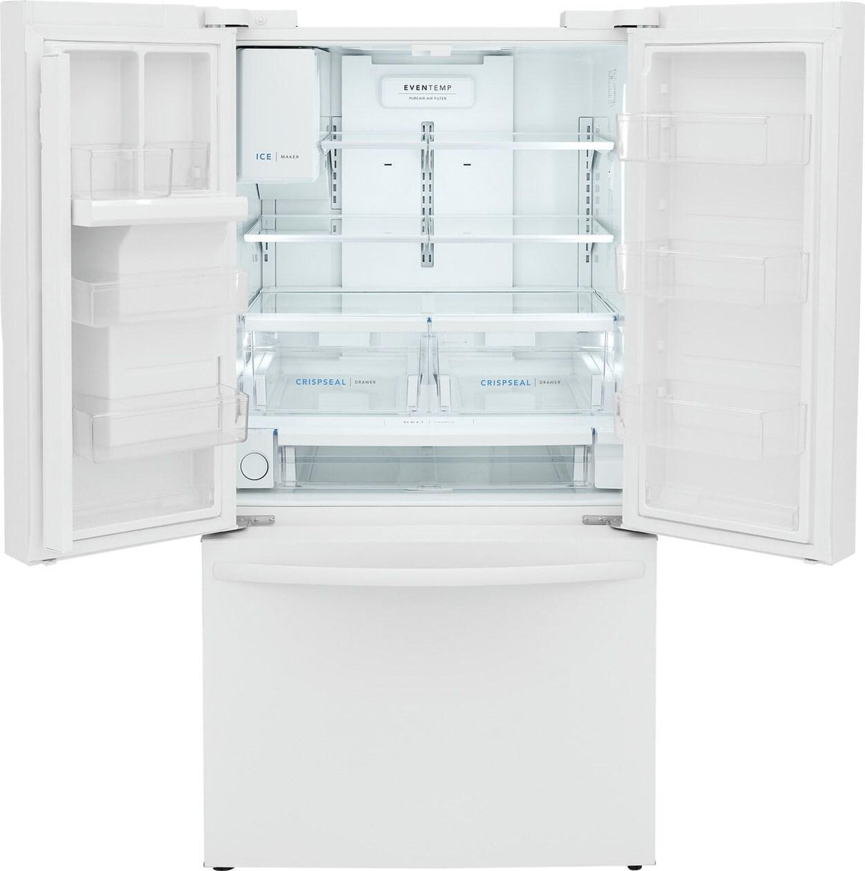Frigidaire FRFS2823AW 27 CF French Door Refrig Ice/Water Dispenser LED ESTAR