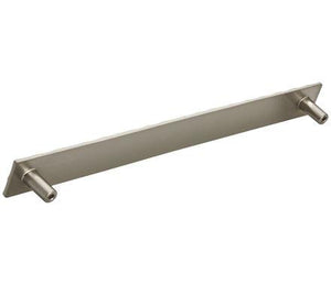 Amerock Cabinet Pull Satin Nickel 10-1/16 inch (256 mm) Center to Center Kamari 1 Pack Drawer Pull Drawer Handle Cabinet Hardware