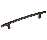 Amerock Cabinet Pull Oil Rubbed Bronze 6-5/16 inch (160 mm) Center to Center Cyprus 1 Pack Drawer Pull Drawer Handle Cabinet Hardware