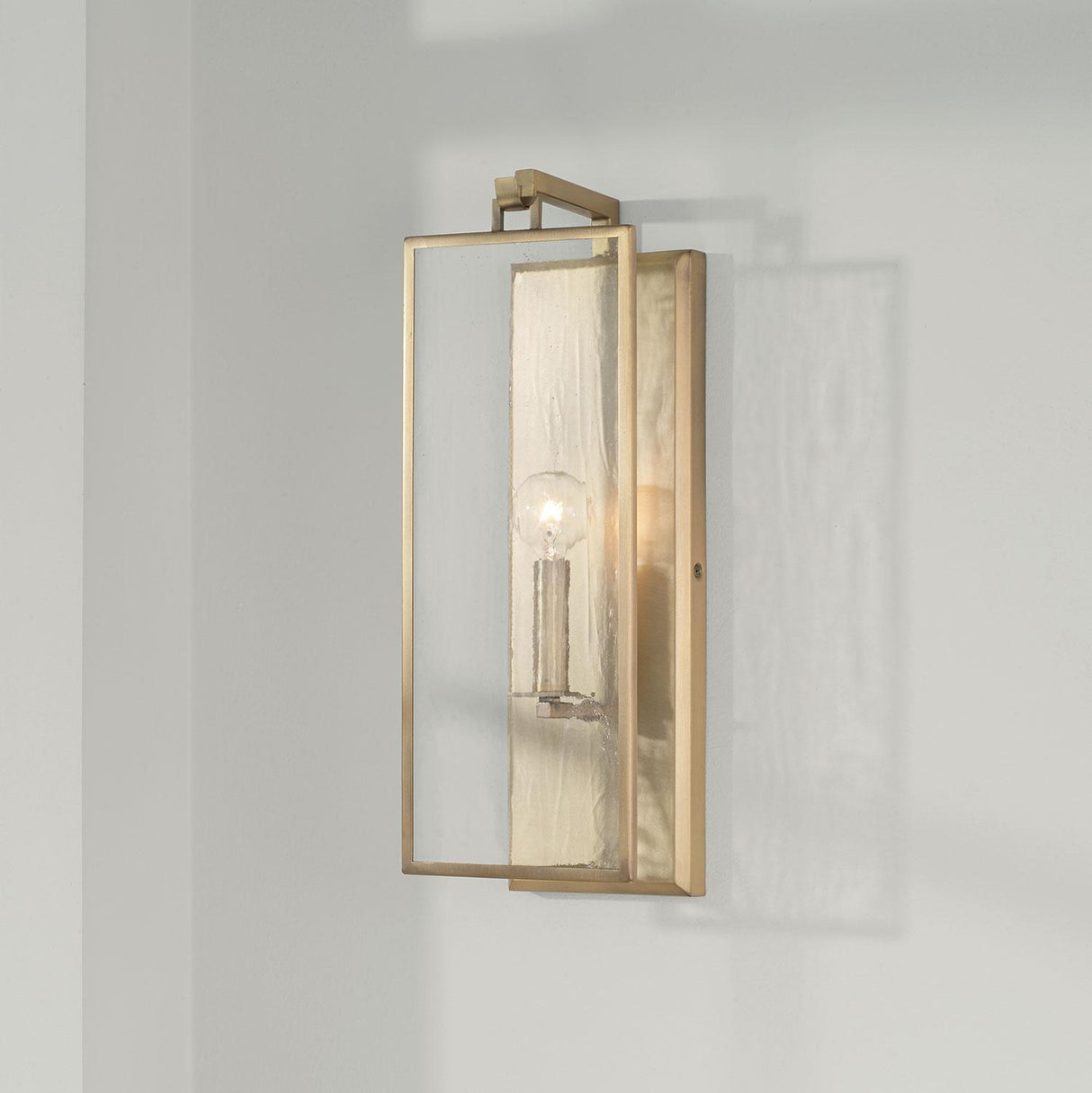 Capital Lighting 625111AD Rylann 1 Light Sconce Aged Brass