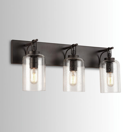 Capital Lighting 131331OB-464 Wilton 3 Light Vanity Old Bronze