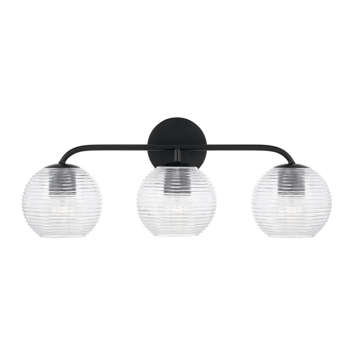 Capital Lighting 149931MB-544 Dolan 3 Light Vanity Matte Black