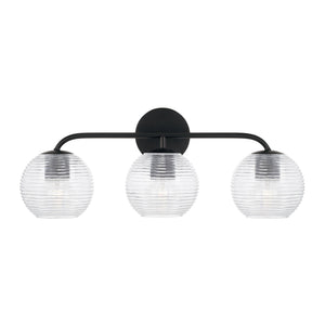 Capital Lighting 149931MB-544 Dolan 3 Light Vanity Matte Black