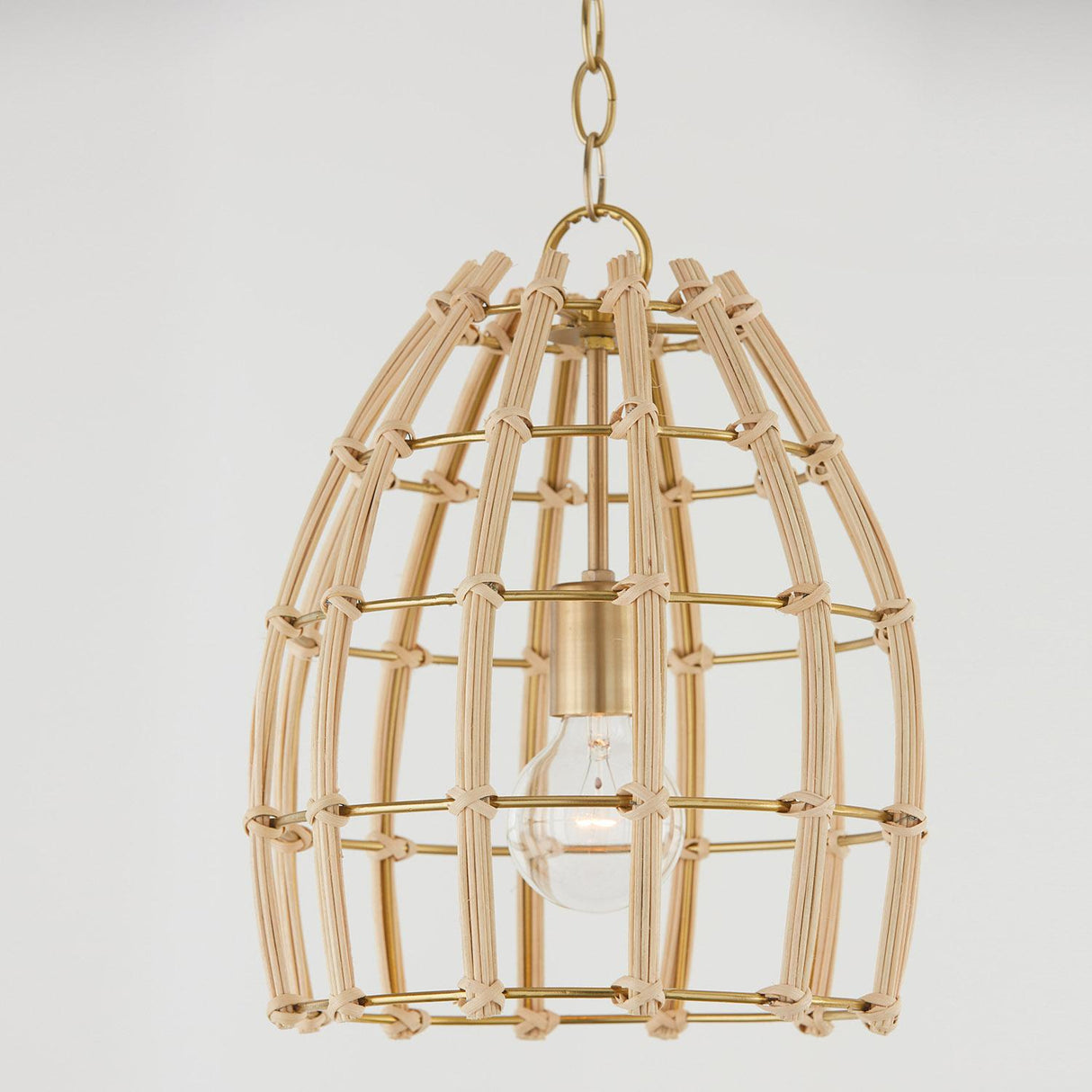 Capital Lighting 344111MA Wren 1 Light Pendant Matte Brass