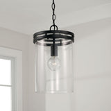 Capital Lighting 348711MB Fuller 1 Light Pendant Matte Black