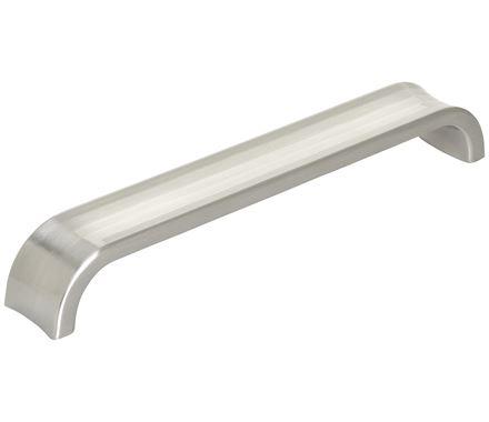 Amerock Cabinet Pull Satin Nickel 6-5/16 inch (160 mm) Center to Center Concentric 1 Pack Drawer Pull Drawer Handle Cabinet Hardware