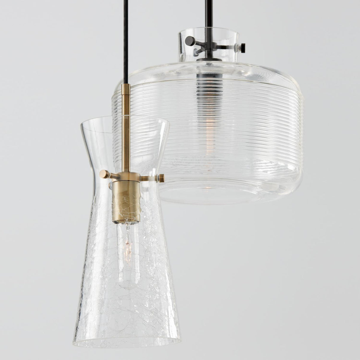 Capital Lighting 342411AD Mila 1 Light Pendant Aged Brass