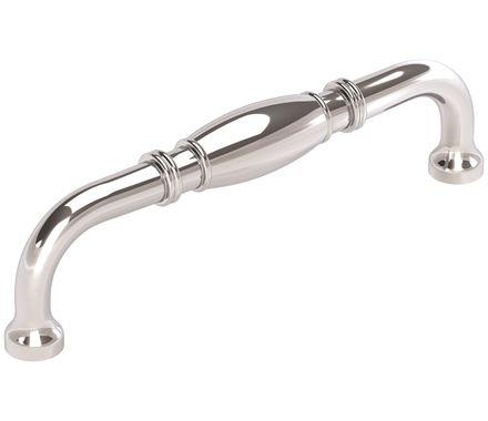 Amerock Cabinet Pull Polished Chrome 5-1/16 inch (128 mm) Center-to-Center Granby 1 Pack Drawer Pull Drawer Handle Cabinet Hardware