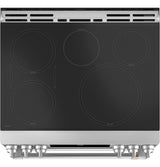 Café 30" Slide-in Front Control Induction and Convection DOUB... CHS950P2MS1