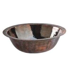 Thompson Traders Black Nickel Hawthorne Bath Sink Tacambaro BNRWR Black Nickel
 (Hammered)