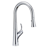Gerber D454422BS Satin Black Antioch Single Handle Pull-down Kitchen Faucet