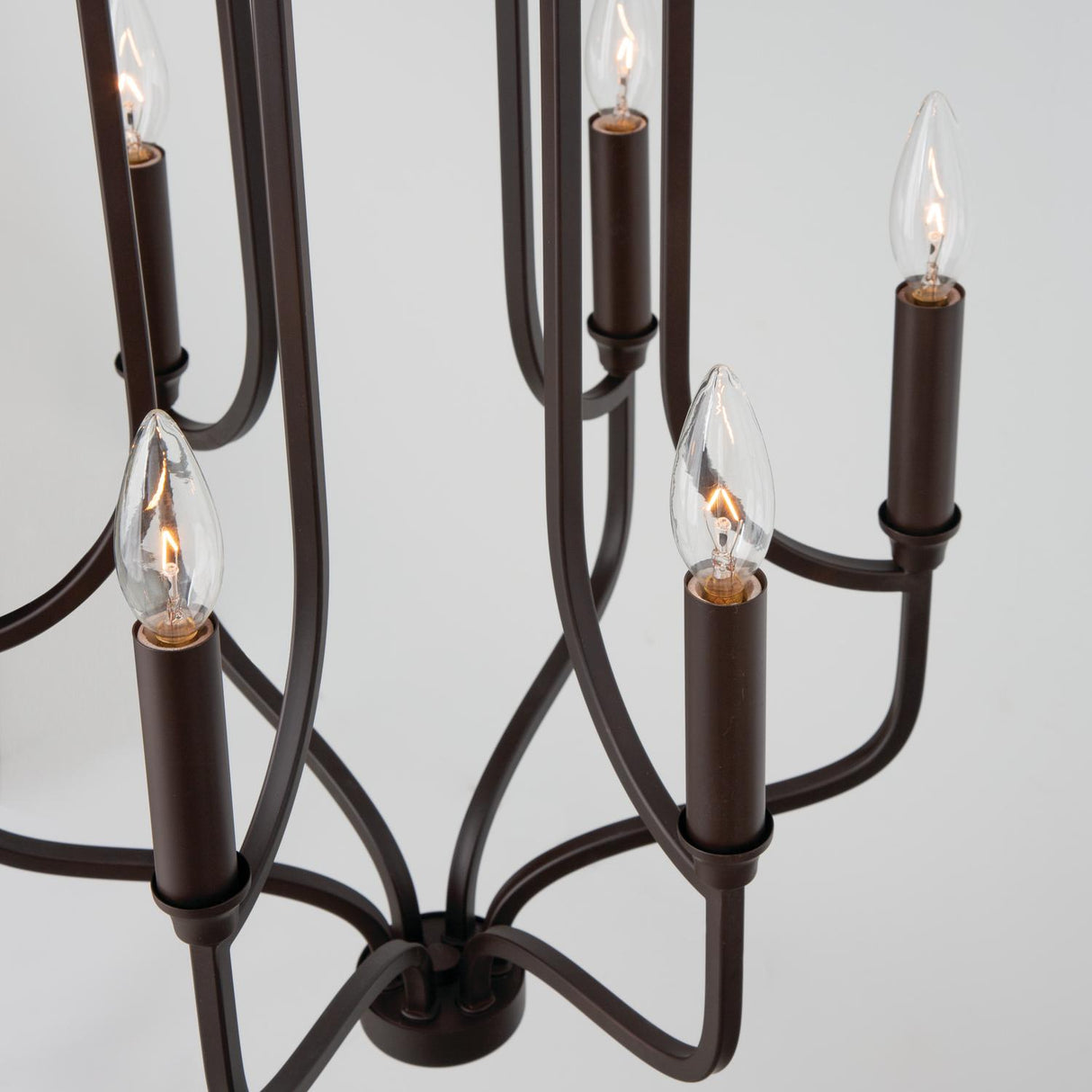 Capital Lighting 439261BZ Reeves 6 Light Chandelier Bronze