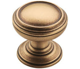 Amerock Cabinet Knob Gilded Bronze 1-1/4 inch (32 mm) Diameter Revitalize 1 Pack Drawer Knob Cabinet Hardware
