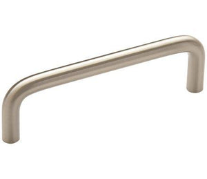 Amerock Cabinet Pull Satin Nickel 3-1/2 inch (89 mm) Center to Center Everyday Heritage 1 Pack Drawer Pull Drawer Handle Cabinet Hardware