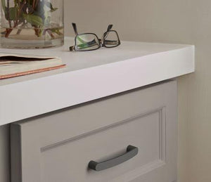Amerock Cabinet Pull Matte Black 3-3/4 inch (96 mm) Center-to-Center Rift 1 Pack Drawer Pull Cabinet Handle Cabinet Hardware
