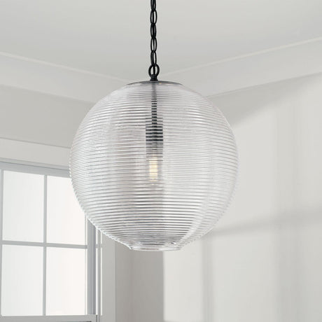 Capital Lighting 349911MB Dolan 1 Light Pendant Matte Black