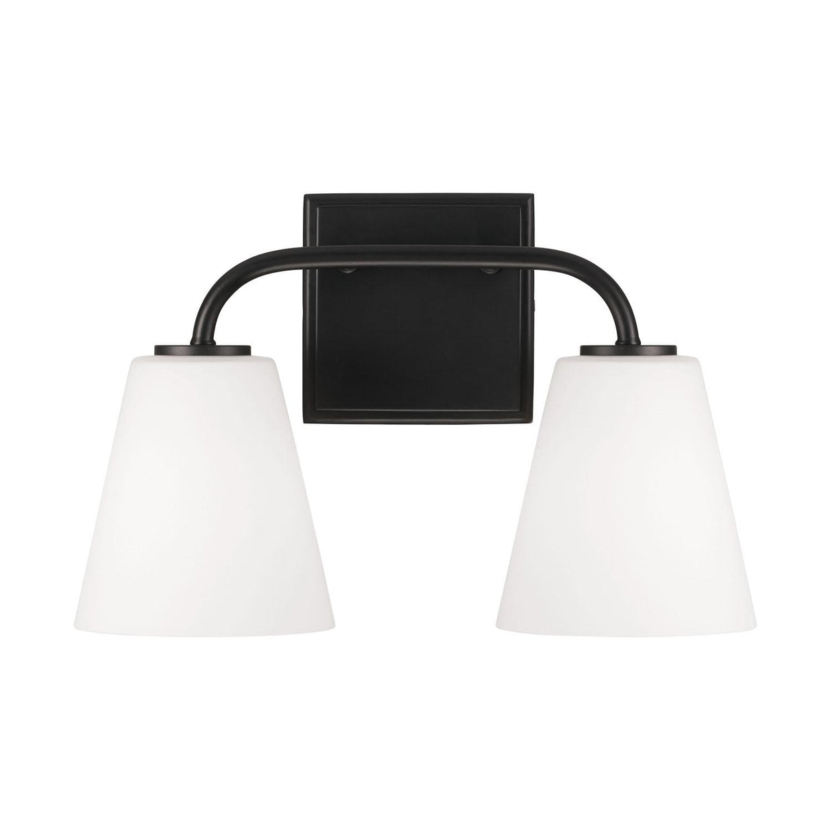 Capital Lighting 149421MB-543 Brody 2 Light Vanity Matte Black