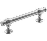 Amerock Cabinet Pull Polished Chrome 3-3/4 inch (96 mm) Center-to-Center Winsome 1 Pack Drawer Pull Cabinet Handle Cabinet Hardware