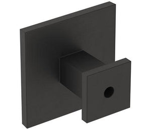 Amerock Cabinet Knob Matte Black 1-1/4 inch (32 mm) Length Appoint 1 Pack Drawer Knob Cabinet Hardware