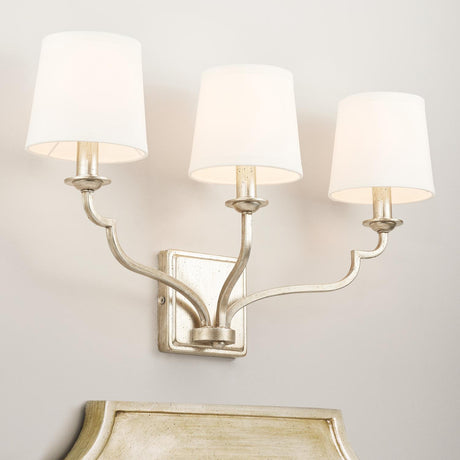 Capital Lighting 138731WG-698 Ophelia 3 Light Vanity Winter Gold