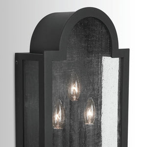 Capital Lighting 934531BK Monroe 3-Light Wall Mount Black
