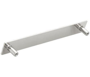 Amerock Cabinet Pull Polished Nickel 7-9/16 inch (192 mm) Center to Center Kamari 1 Pack Drawer Pull Drawer Handle Cabinet Hardware