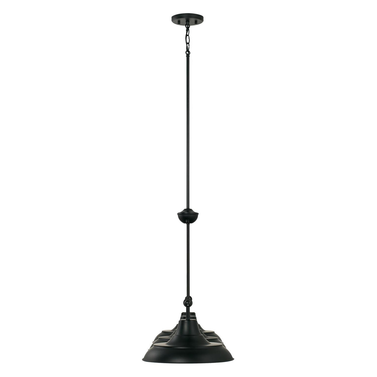 Capital Lighting 842131MB Jones 3 Light Island Matte Black