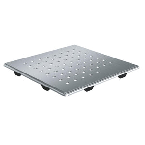 FRANKE PKXCVR Square Stainless Steel Replacement Drain Cover In Stainless Steel