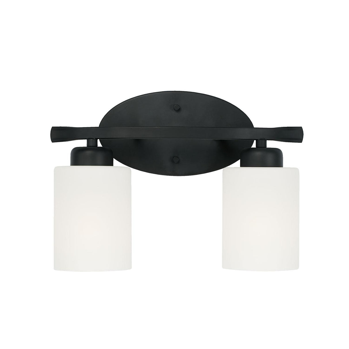 Capital Lighting 115221MB-338 Dixon 2 Light Vanity Matte Black