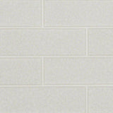 Frosted icicle 3X9 glossy glass ice white subway tile SMOT-GLGG-T-FRIC3X9 product shot angle view