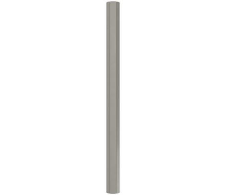 Amerock Cabinet Pull Satin Nickel 5-1/16 inch (128 mm) Center-to-Center Caliber 1 Pack Drawer Pull Cabinet Handle Cabinet Hardware
