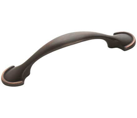 Amerock Cabinet Pull Oil Rubbed Bronze 3 inch (76 mm) Center to Center Everyday Heritage 1 Pack Drawer Pull Drawer Handle Cabinet Hardware