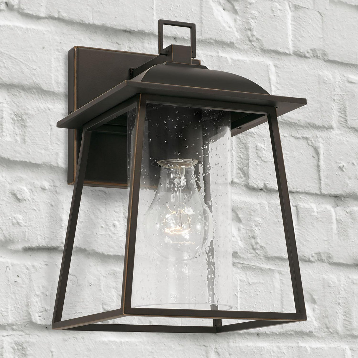 Capital Lighting 943611OZ Durham 1 Light Outdoor Wall Lantern Oiled Bronze