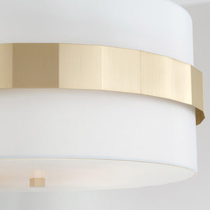 Capital Lighting 346241SF Sutton 4 Light Pendant Soft Gold