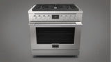 36" Dual Fuel Range