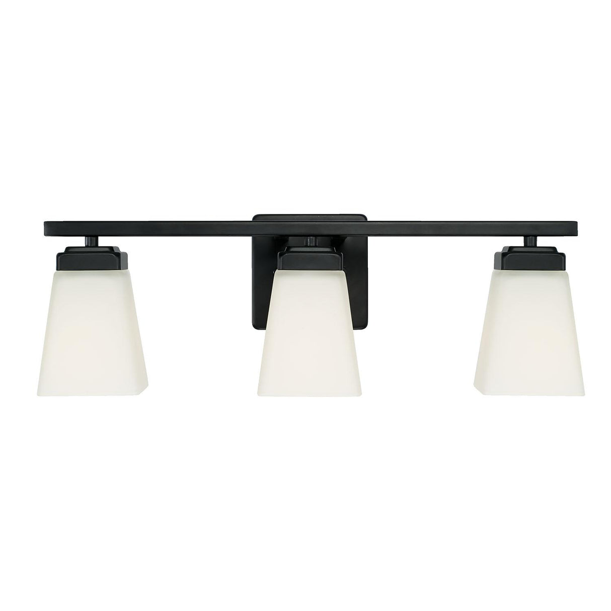 Capital Lighting 114431MB-334 Baxley 3 Light Vanity Matte Black