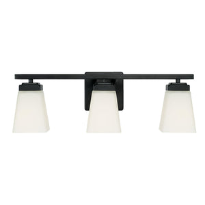 Capital Lighting 114431MB-334 Baxley 3 Light Vanity Matte Black