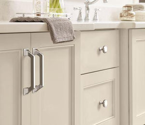 Amerock Cabinet Pull Polished Chrome 5-1/16 inch (128 mm) Center-to-Center Exceed 1 Pack Drawer Pull Cabinet Handle Cabinet Hardware