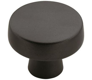 Amerock Cabinet Knob Black Bronze 1-5/8 inch (41 mm) Diameter Blackrock 1 Pack Drawer Knob Cabinet Hardware